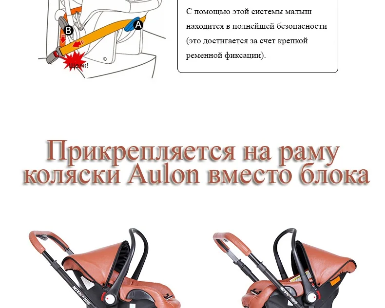 AULON детская корзина тип дети новорожденный автомобиль Колыбель 0-4 месяцев-1 лет