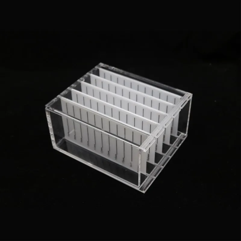 Прозрачный 5 Слои ящик для хранения Организатор Акриловые ненатуральные