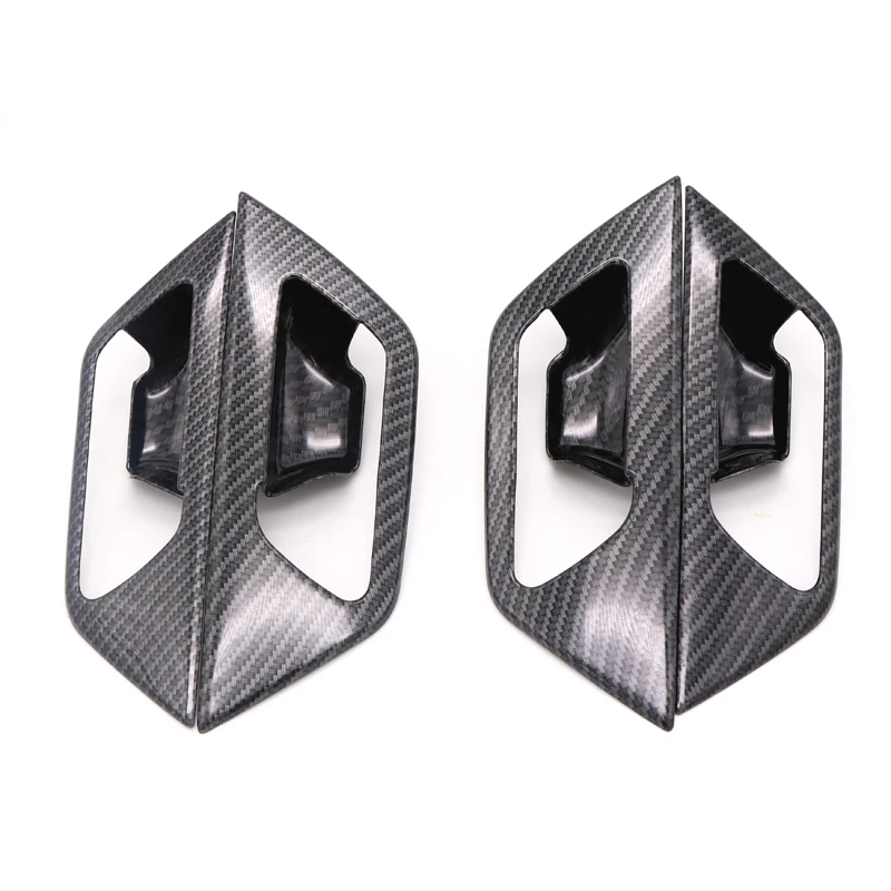 For Peugeot 3008 GT / 5008 GT Car Inner Door Handle Bowl Cover Trim Sticker Auto Accessories