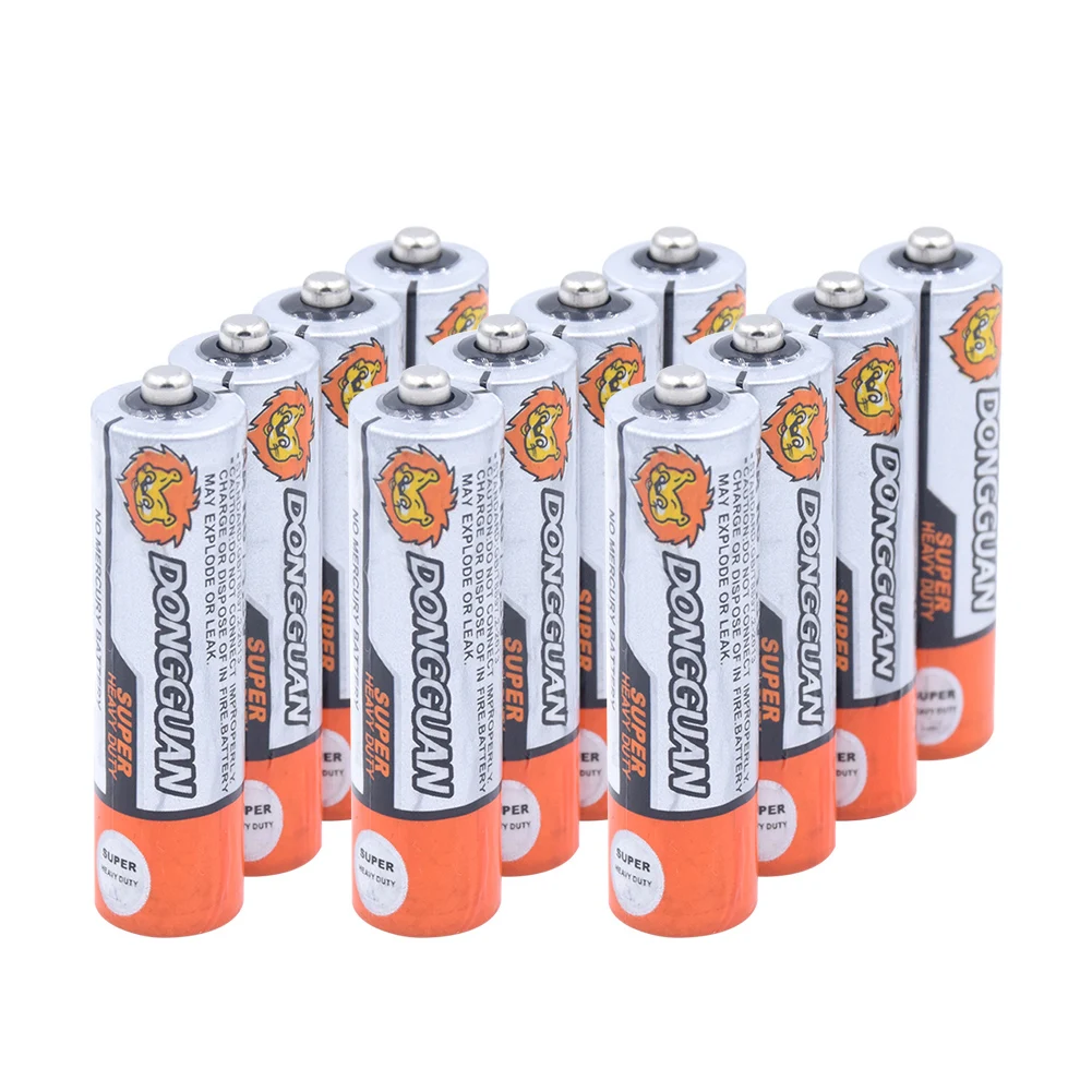 12 шт. AA карбоновая сухая батарея UM3 HR6 AM3 MN1500 15AC 4006 1,5 V для калькулятор будильник Мышь радио геймпад MP3 MP4