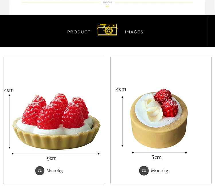 SWEETGO искусственный фруктовый пирог, искусственный десерт, глина, фруктовый пирог, модель для торта, витрина, клубника, кекс