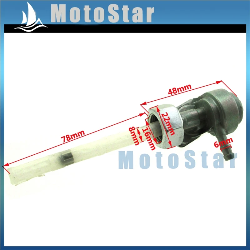 Топливный клапан Petcock переключатель для Honda 16950 393 015 TRL200 XR200 XL250S CB350K CB400T CB500T CB500K3 CB750A