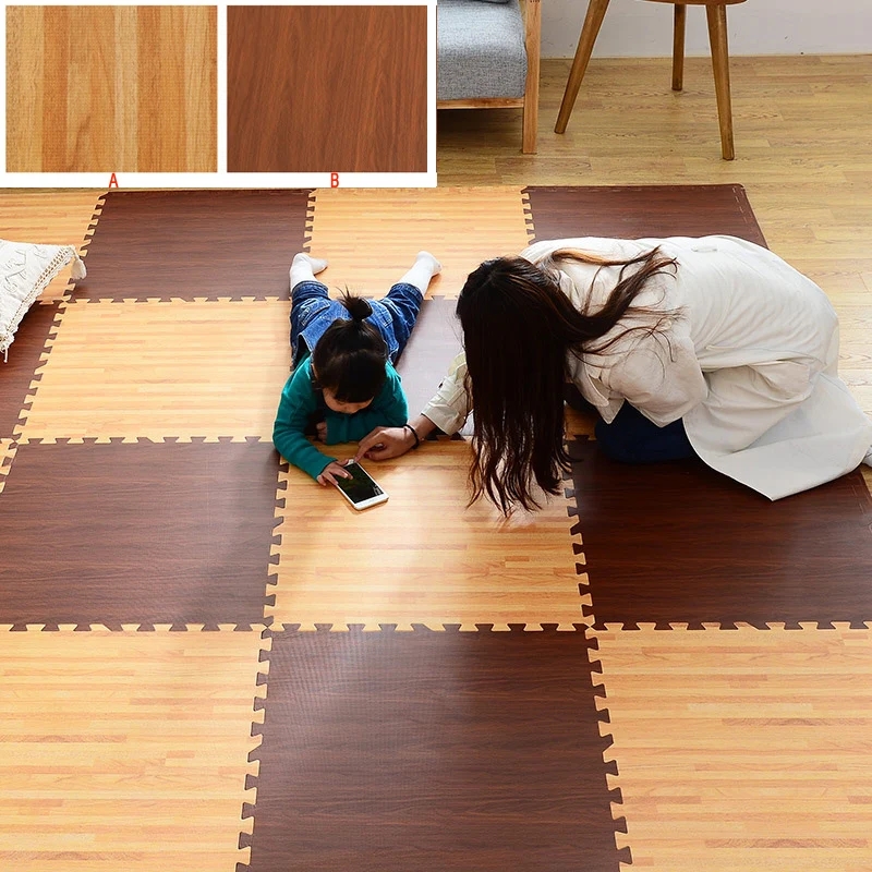 Neeu 60*60*1 см Разделение совместных дети играют Коврики головоломки экологический