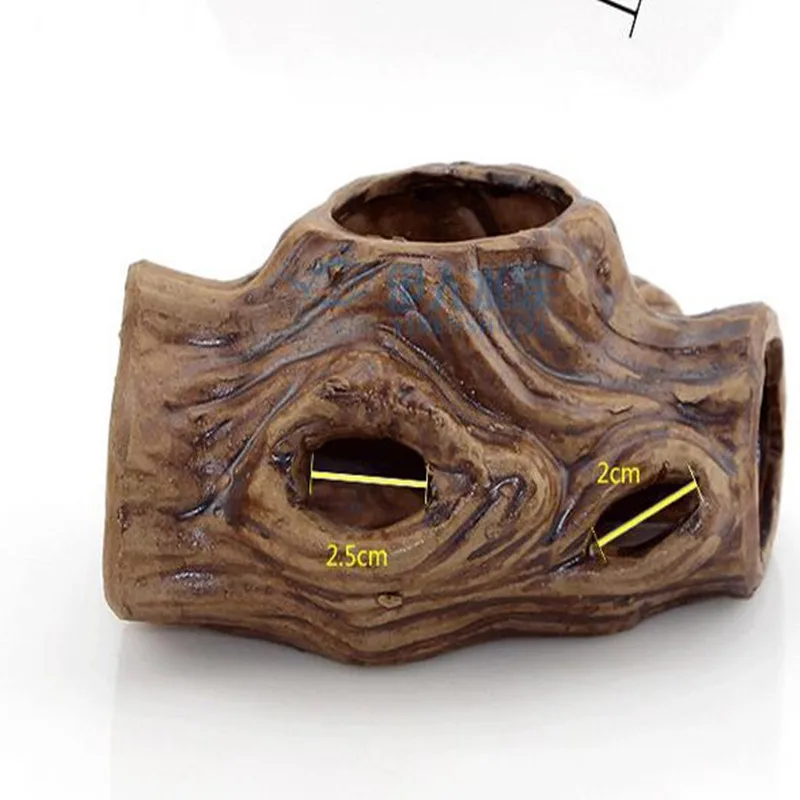 Корни коричневого дерева с Мохом аквариум орнамент Террариум деревянное