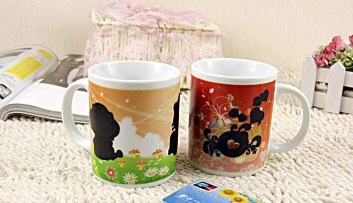 1 шт. чаша для пробуждения меняющая цвет кружка волшебная высококачественная