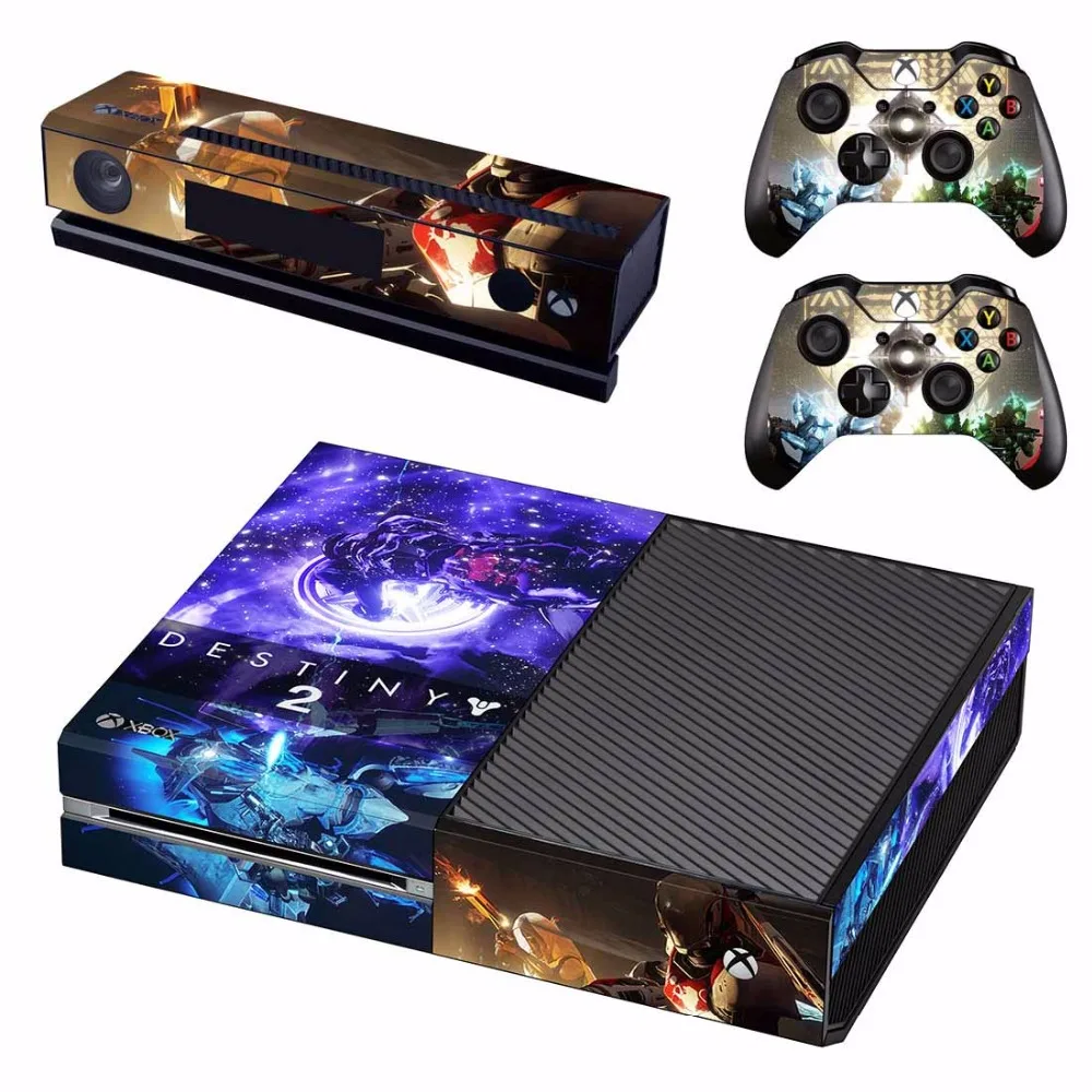 Виниловая наклейка на кожу для Microsoft Xbox One Console & Kinect 2 controller skins|destiny skin|destiny xbox onedestiny