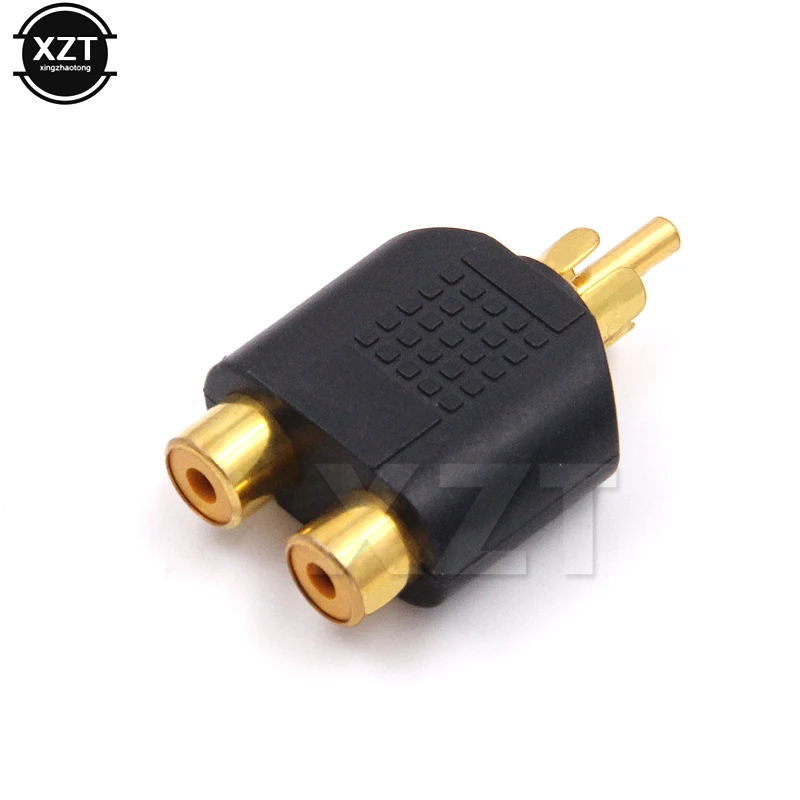 Сплиттер на 1 разъем для соединения/переходник аудио и видеосъемки|av adapter|splitter