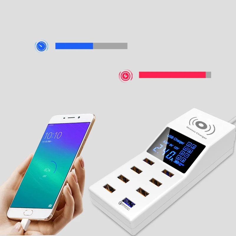 Thbelieve Мульти USB зарядное устройство для мобильного телефона Беспроводная