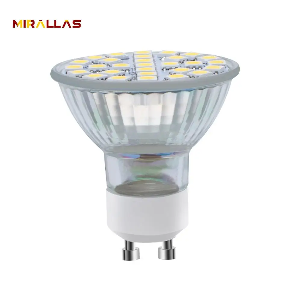 100 шт./лот Светодиодная лампа точечного света GU10 Led AC220V 110V 3528 SMD 29 светодиодов лампада Bombillas для внутреннего освещения ML41