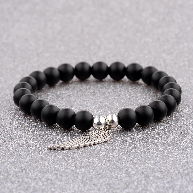 Браслет с бусинами из натурального камня серебро 2020 пробы|natural stone beads bracelet|bead