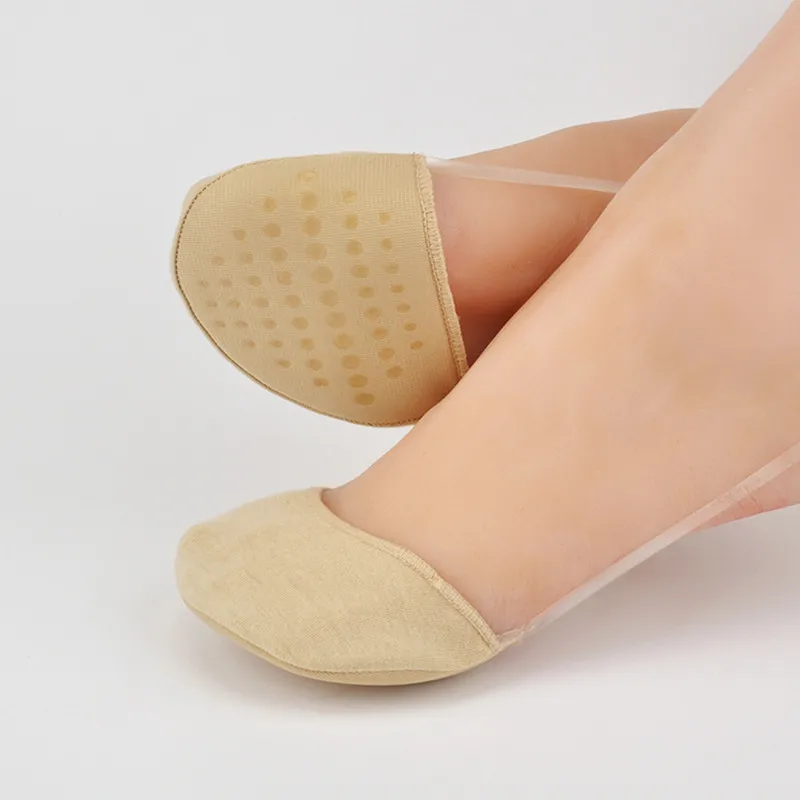 Женские туфли на высоком каблуке кружевные носки без пятки Летние Нескользящие