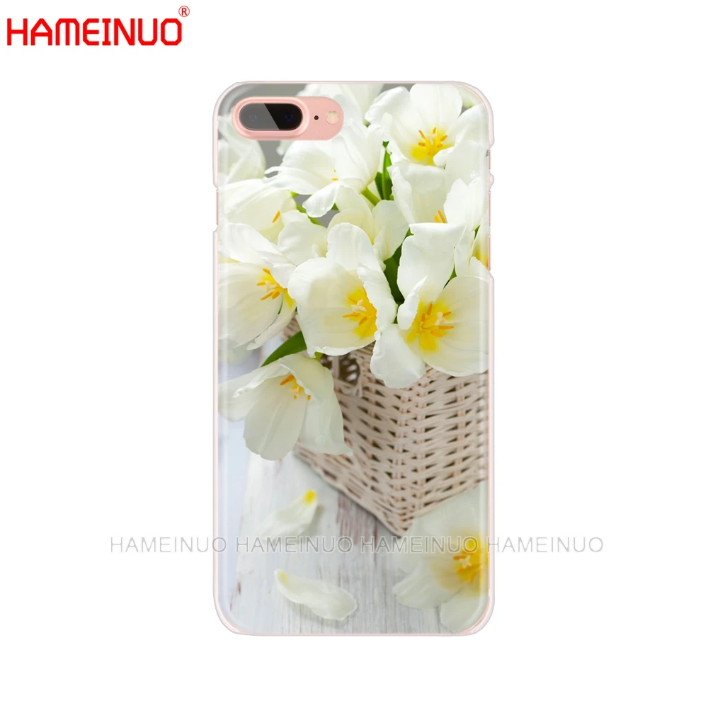 HAMEINUO цветы орхидеи Красочный сотовый телефон чехол для iphone X 8 7 6 4 4s 5 5s SE 5c 6s