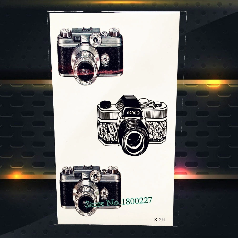 Цветные 3D бабочки водонепроницаемые наклейки для татуировок Женская Временная