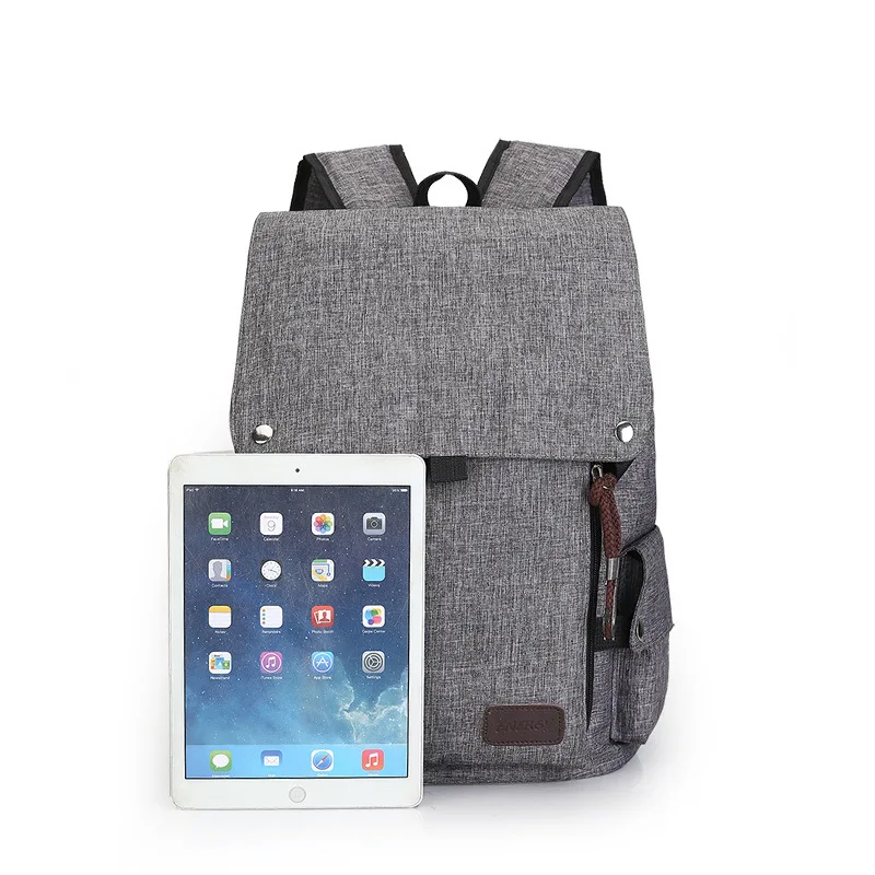 Женщины рюкзак Человек Популярные однотонные Цвет для женщины школьная сумка в