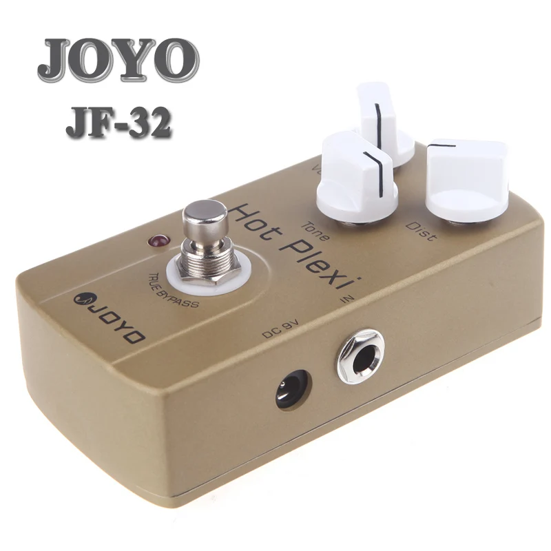 

JOYO JF-32 Горячие Plexi педаль эффектов для электрогитары перегруз искажение оригинальный байпасс