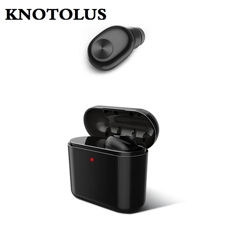 KNOTOLUS BL1 беспроводная гарнитура Bluetooth спортивные наушник мини невидимый гарнитуры