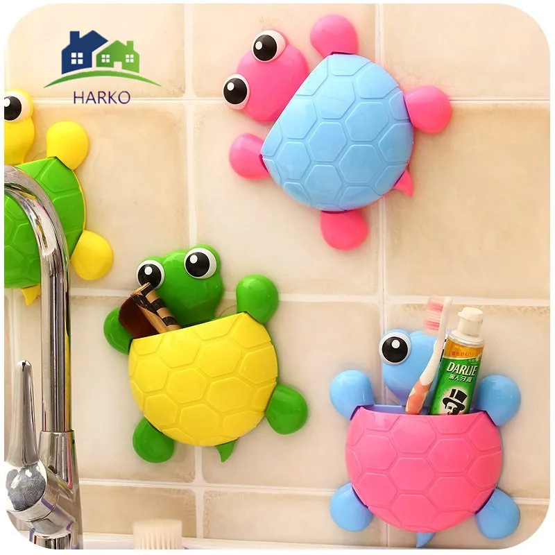 Мультфильм черепаха зубная щетка держатель мультфильм аксессуары для ванной