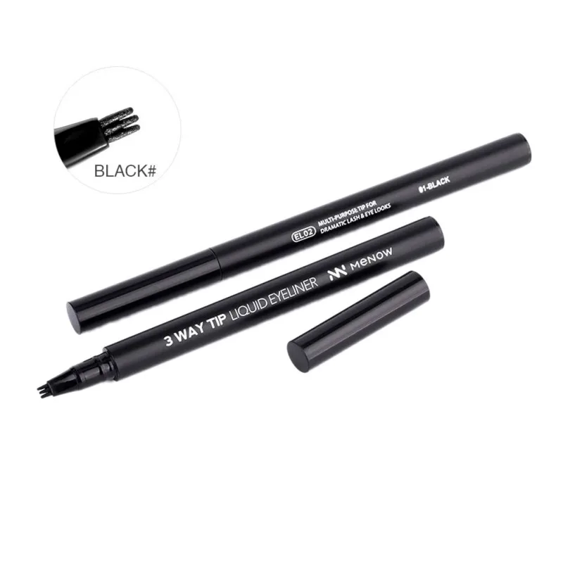 Тройничного подводка-фломастер Водонепроницаемый и постоянный Liquid Eye Liner