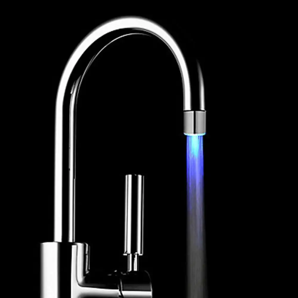 1 шт. светодиодная Светильник ка для смесителя ванной 3 цвета|shower led|glow showerglow shower led