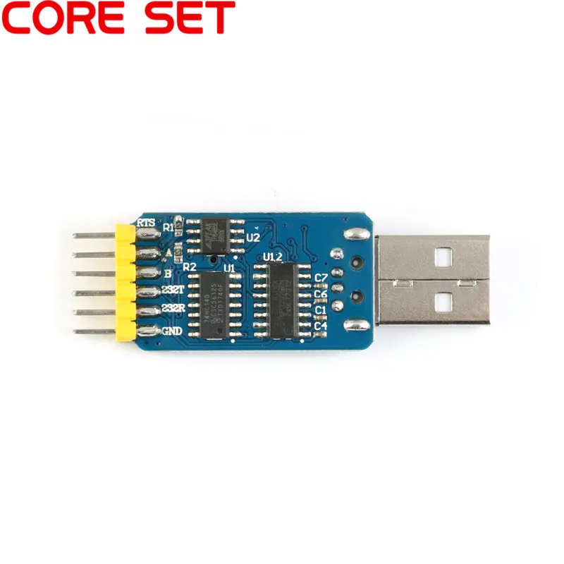 Многофункциональный модуль последовательного преобразования 6 в 1 USB CP2102 TTL RS232 RS485