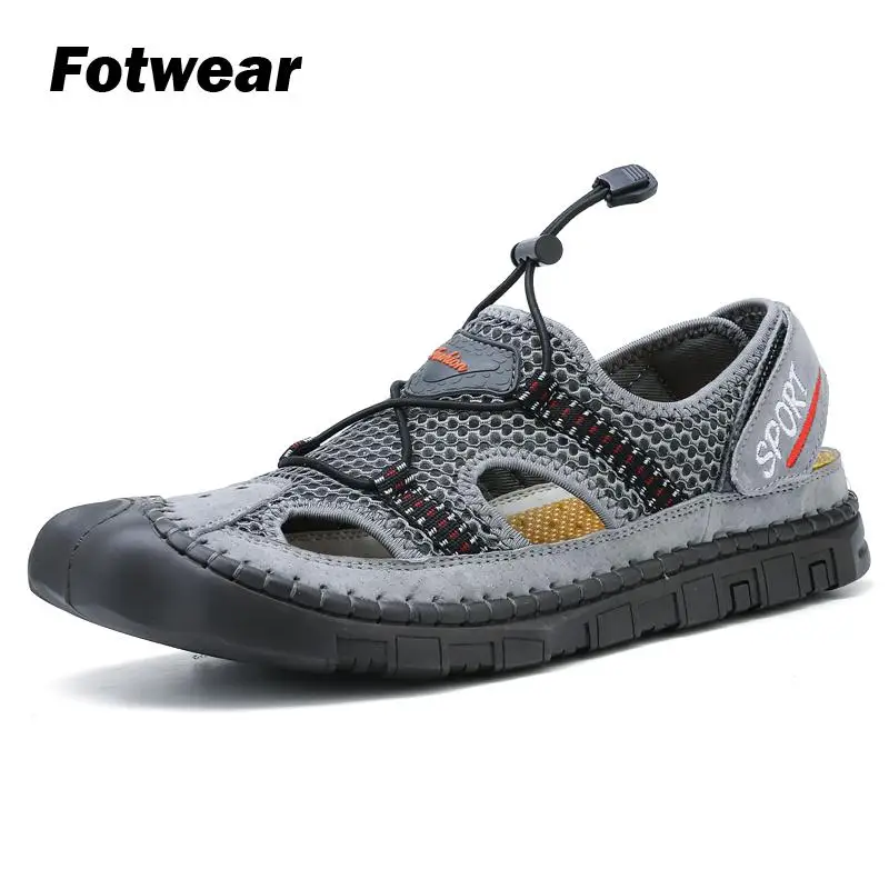 Fotwear/мужские сандалии Повседневная обувь Уличные рыбацкие с мягкой подошвой