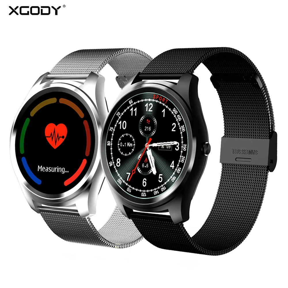 XGODY X8 умный телефон с часами Bluetooth Вызов пульсометр бег Шагомер Спорт Фитнес