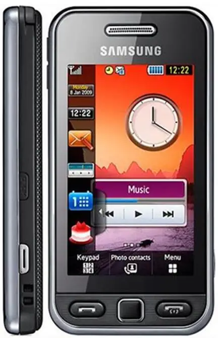 SAMSUNG S5230 S5230c разблокированный мобильный телефон 3,0 ''сенсорный экран Bluetooth S5230 3.2MP отремонтированный мобильный телефон Прямая поставка