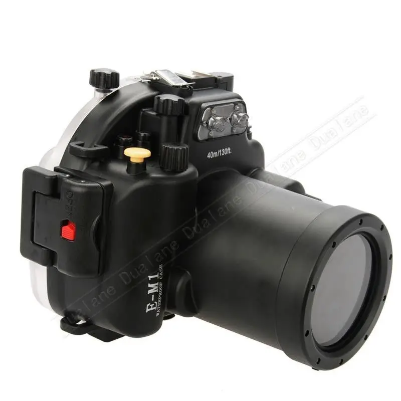 Waterproof Underwater Housing Camera Diving Case for Olympus EM1 E-M1 12-40mm len | Электроника