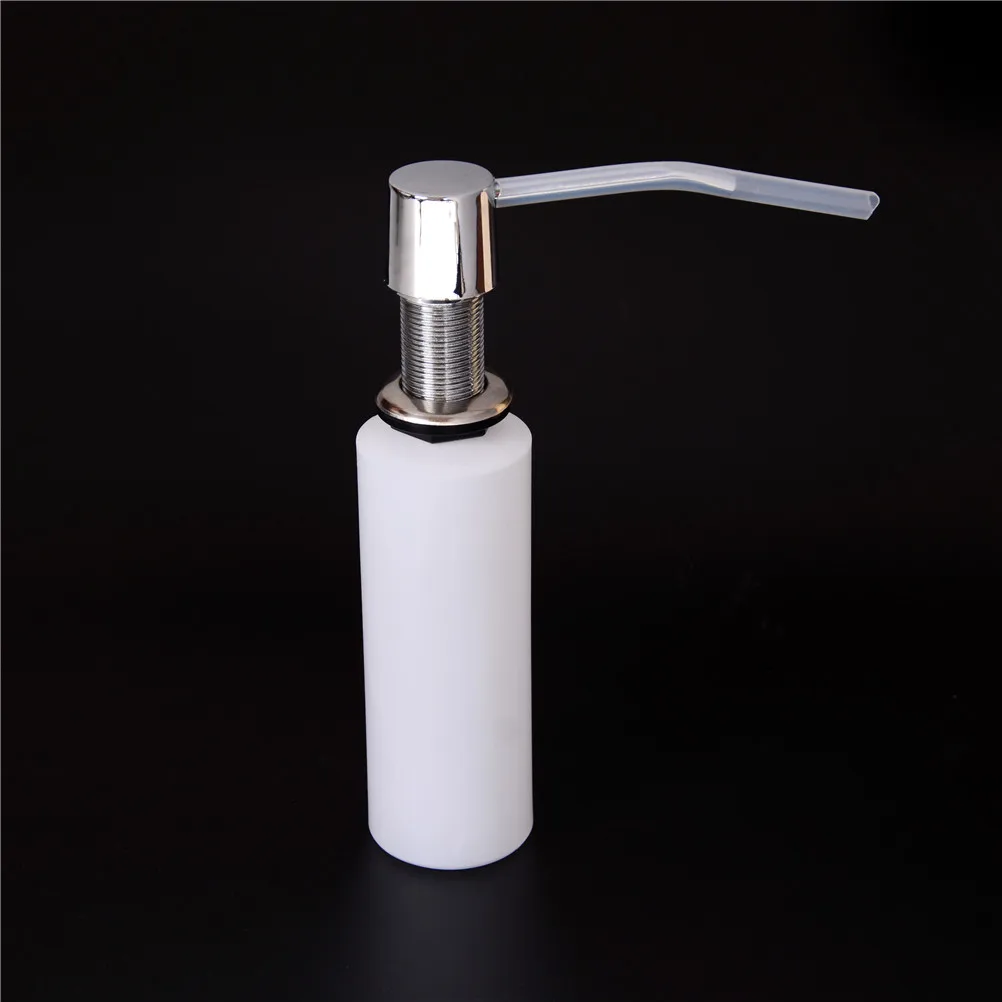 

300ml Stainless Steel Liquid Soap Dispenser Kitchen Sink Soap Box Soap Bottle