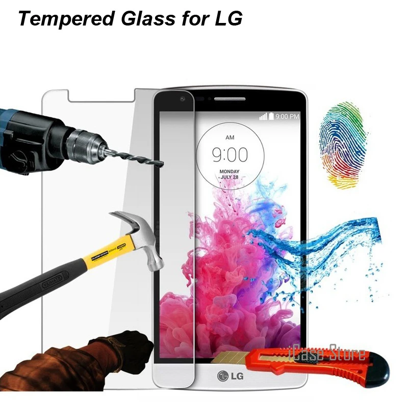 Закаленное стекло для LG Nexus 4 5 Nexus4 Nexus5 Леон d295 G4S Примечание G4 Magna G3S G3 G2 Mini g2mini чехол