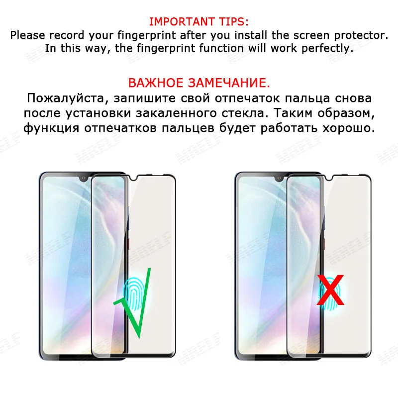 Закаленное стекло MRELF для huawei P30 Pro, Защитная пленка для экрана с закругленными краями, Защитное стекло для huawei Nova 4e P30 Lite, стекло