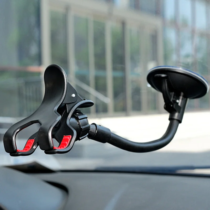 Car Phone Holder For iphone Max Xs 7 8 6s plus Flexible 360 Degree Rotation Mount Mobile Cell | Мобильные телефоны и