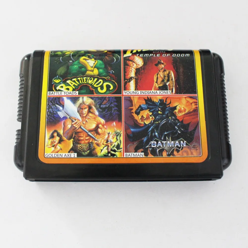 Лидер продаж игровая карта Sega MD 4 в 1 16 бит без повторов для систем NTSC|sega in 1|games card