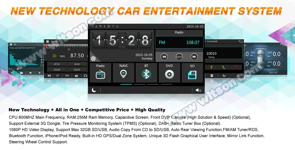 6," емкостный сенсорный экран автомобильный мультимедийный gps для Fiat Punto I(176) 1993-1999 и Punto II(188) 1999-2010 с поддержкой TPMS