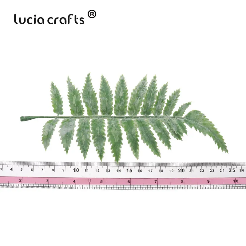 Lucia crafts 5 шт./2 пучка пластиковых растений, искусственные маленькие листья, ветка, сделай сам, Рождество, дом, цветок, украшение A0906