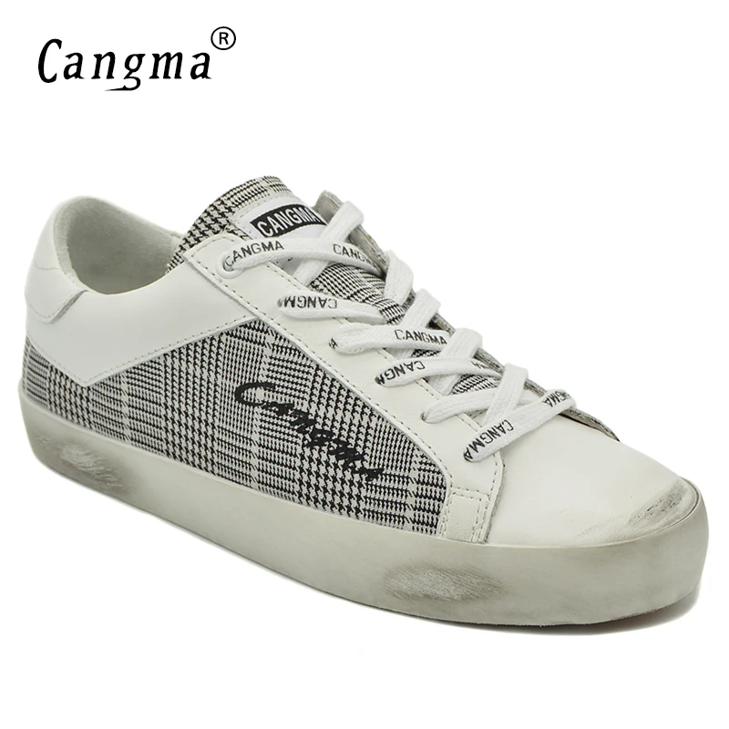 Cangmabrand знаменитые дизайнерские кроссовки брендовая винтажная женская обувь