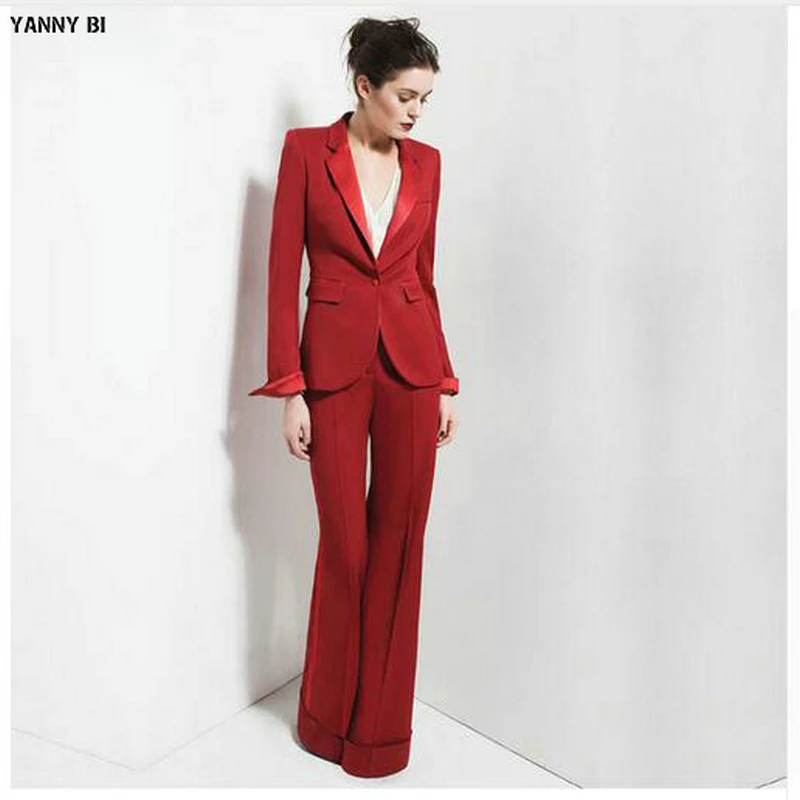 Новый осенний модный костюм женский деловой куртка и длинные секции темперамент