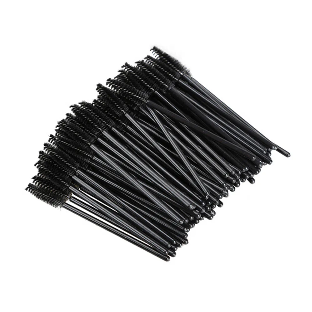 100Pcs Наращивание ресниц одноразовая кисть для бровей туши аппликатор мотальные