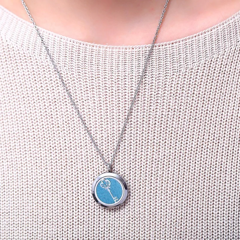 Ожерелье с диффузором эфирного масла от RIR для ароматерапии ожерелье духов из