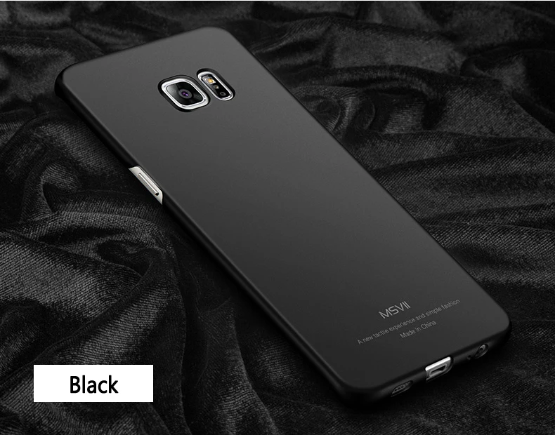 Для samsung Galaxy S6 Чехол MSVII палец кольцо тонкий чехол для samsung S6 S 6 Edge жесткая задняя крышка из ПК чехол для Galaxy S6 Edge