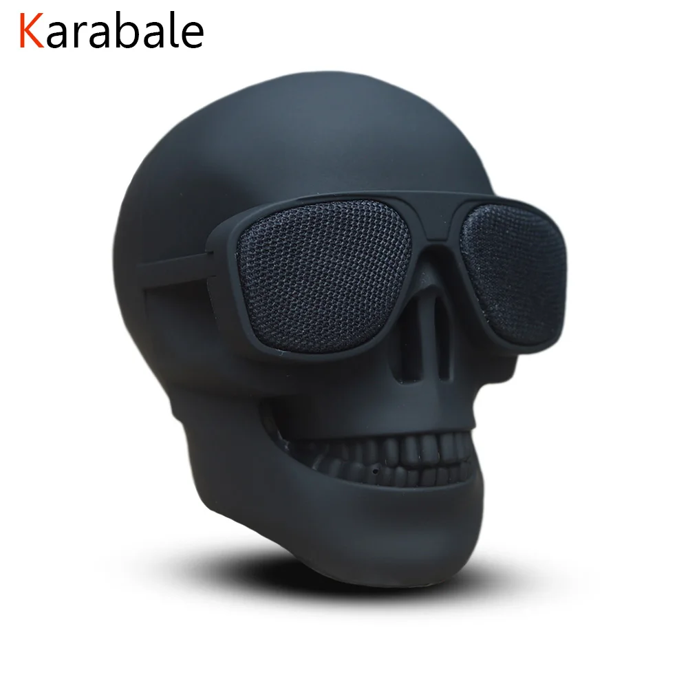 Портативный AeroSkull беспроводной Bluetooth динамик мини динамик в форме черепа мобильный сабвуфер многоцелевой громкоговоритель дропшиппинг