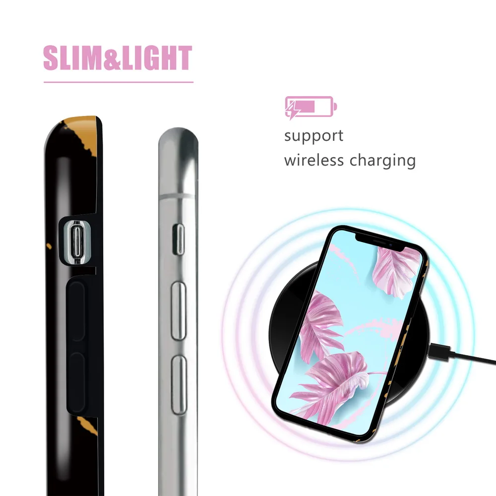 Netarlier Роскошный чехол для телефона iPhone 11 Pro Max Xsmax XR 7Plus ix 8 6 6s черный и Золотой хром