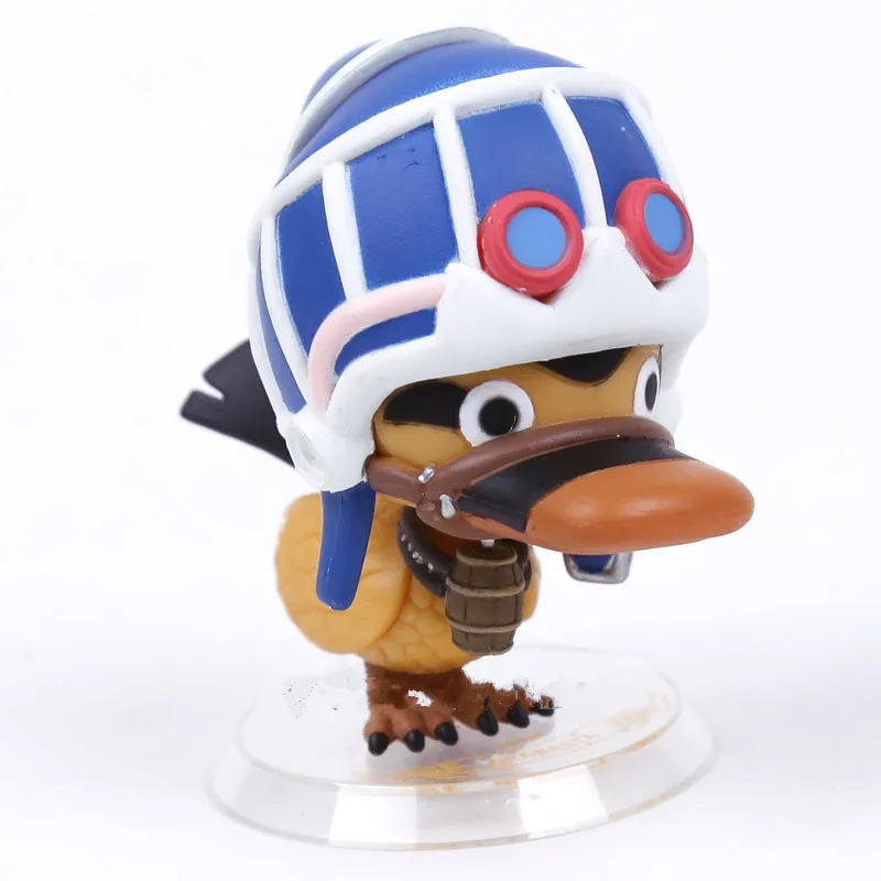 5 шт./компл. Tony Chopper Karoo Kung Fu Manatee Pell Q Версия ONE PIECE 8 см Модель Коллекционная игрушка