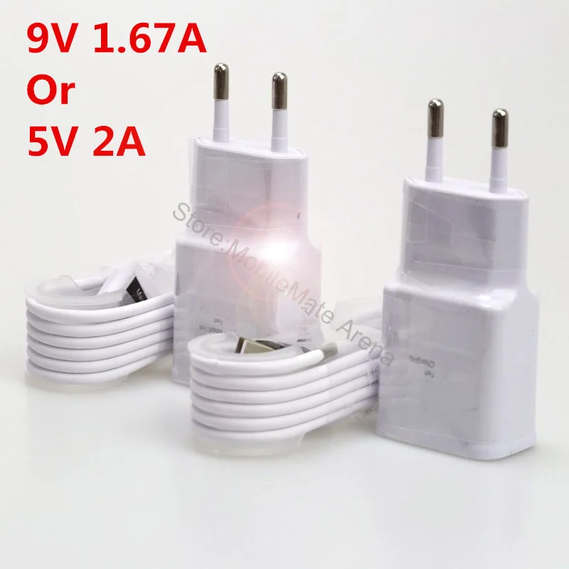 Телефон Usb Зарядное устройство адаптер 9В 1.67A/5В 2A стенового путешествия для samsung