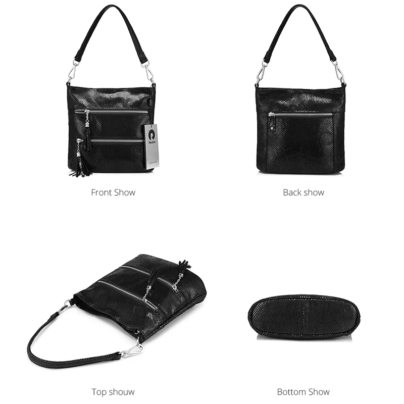 REALER маленькая сумка женская натуральная кожа через плечо кожаные сумки женщины с