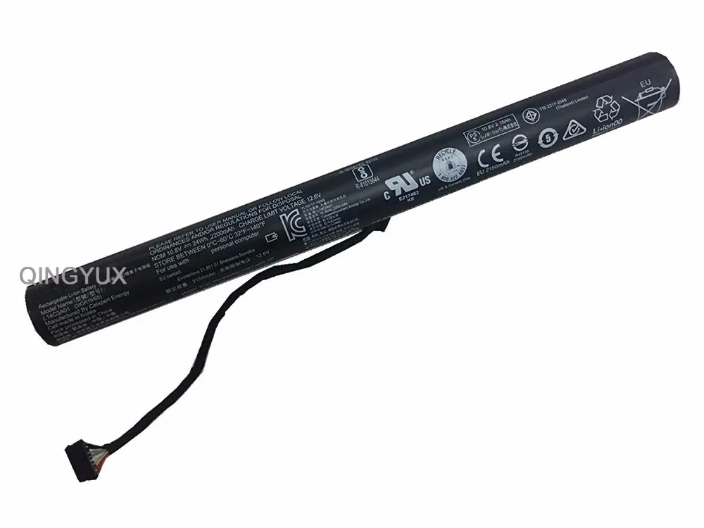QINGYUX Новый 10 8 V 24Wh 2200mAh L14C3A01 L14S3A01 Аккумулятор для ноутбука lenovo ideapad 100 15IBY