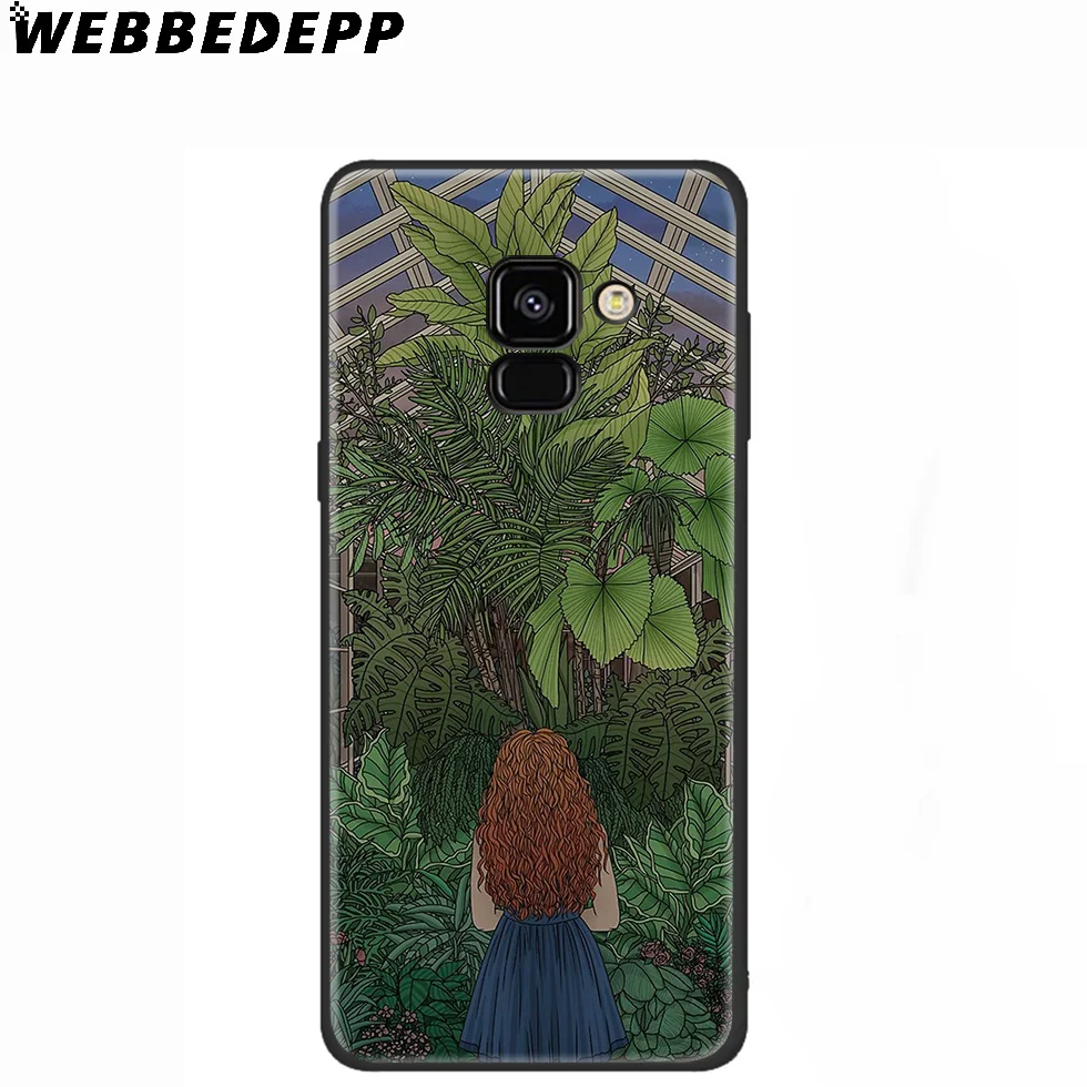 WEBBEDEPP Amidst Silence Anime Silicone Case for Samsung Galaxy A3 A5 A6 A7 A8 A9 A10 A20 A30 A40 A50 A70 M10 M20 M30 |