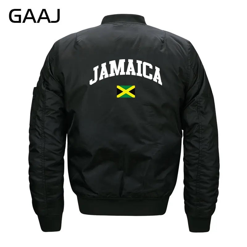 GAAJ Jamaica куртка с изображением флага Мужская Мода 6XL 7XL 8XL куртка ветровка одежда для мужчин парка брендовая одежда уличная одежда#04801