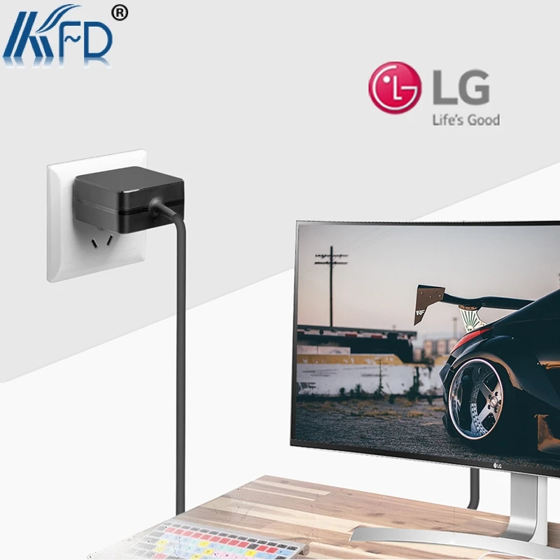 KFD 19 В 1 3-2.37A Moniter AC адаптер для LG E2251Tt-bn E2351t-bn Ips277l-bn 27ea33v D2343p 2249 E1948SX w1947CY E1948 PSU |