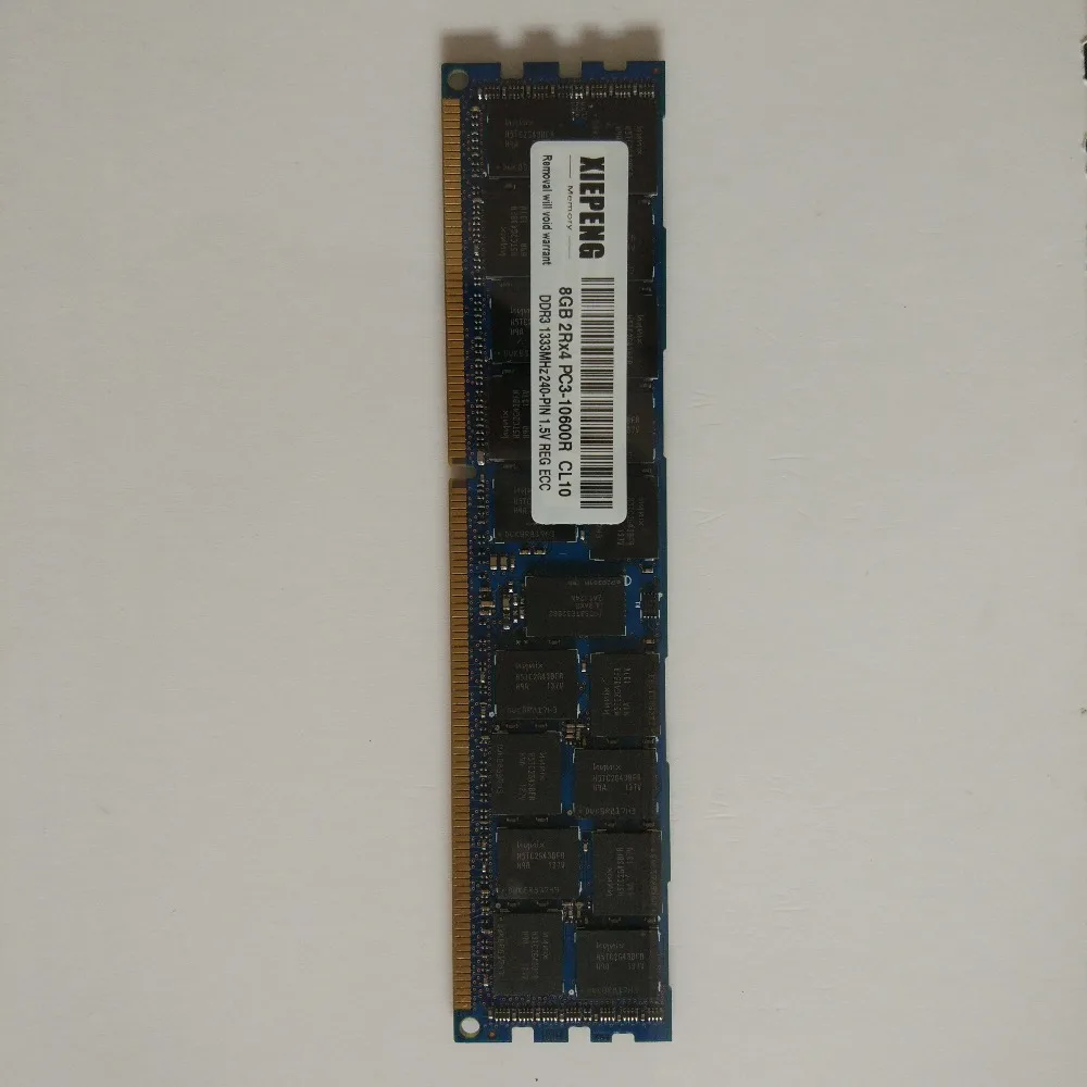 Серверная память DDR3 8 Гб 1333 МГц ECC REG RDIMM 4 PC3 10600R RAM 240pin 4G 10600 для Mac Pro MB871 MB535 MC250